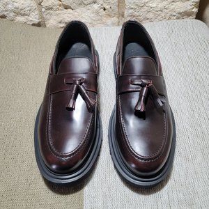 AllSaints Vine Loafer Burgundy